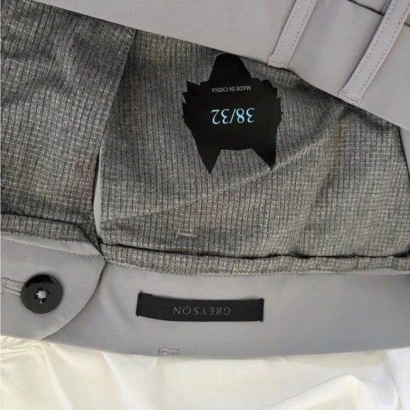 Greyson Men's Performance grey Golf Pants